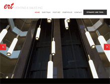 Tablet Screenshot of ertlighting.com